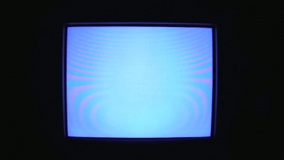 TV Distortion Blue